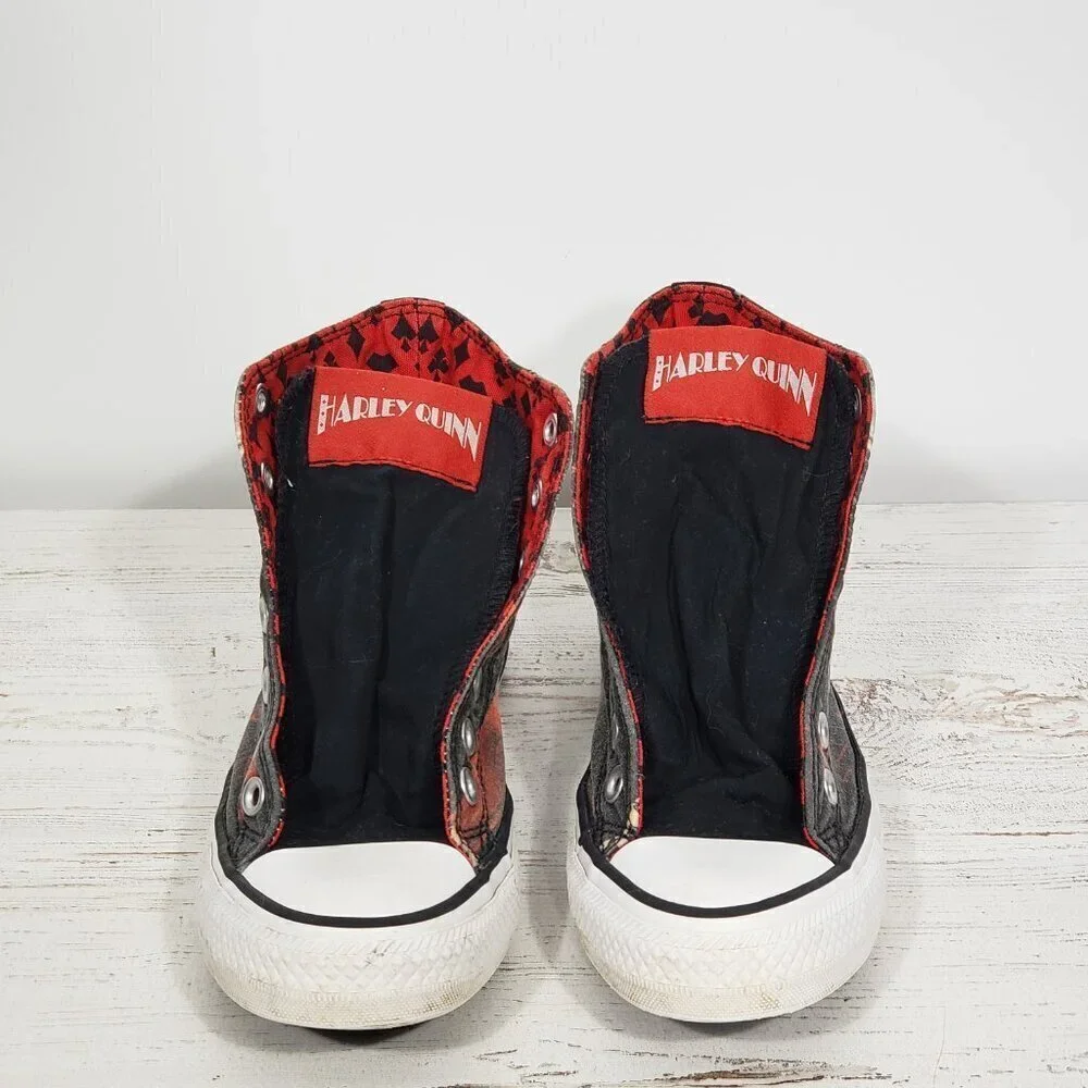 Converse All Star  Harley Quinn  High Top Sneakers  Women's 6   Men's 4